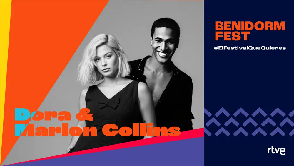 Dora y Marlon Collins, concursantes del Benidorm Fest 2026