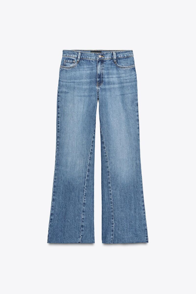 Jeans z1975 wide leg tiro alto.