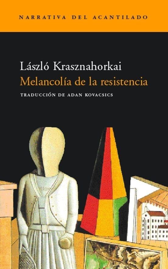 Portada de 'Melancolía de la resistencia'