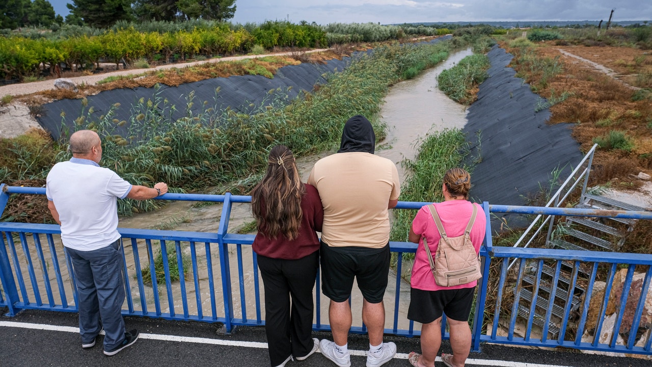 La dana Alice deja inundaciones puntuales en Alicante a la espera de peores previsiones
