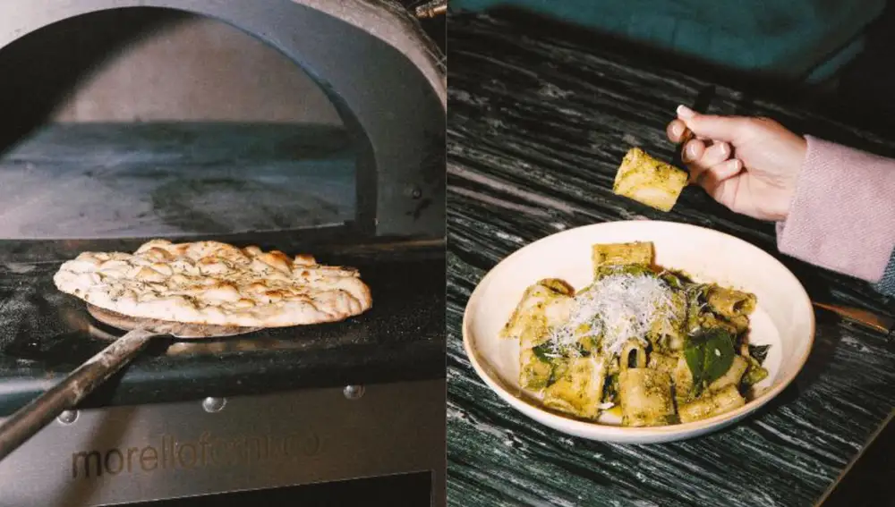 Pizza y pasta fresca de V Modern Italia Madrid