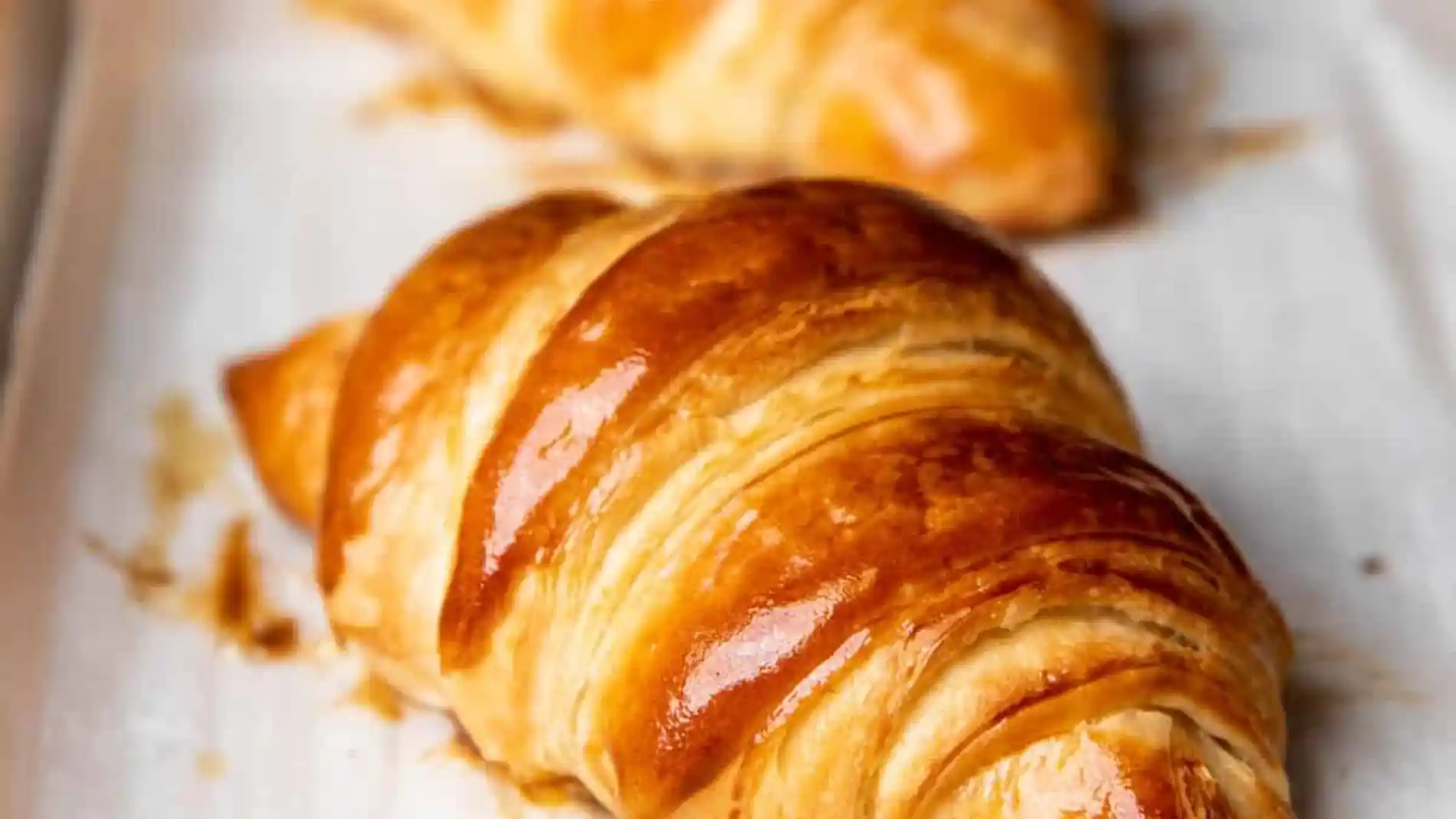 En la imagen, dos sabrosos "croissants"