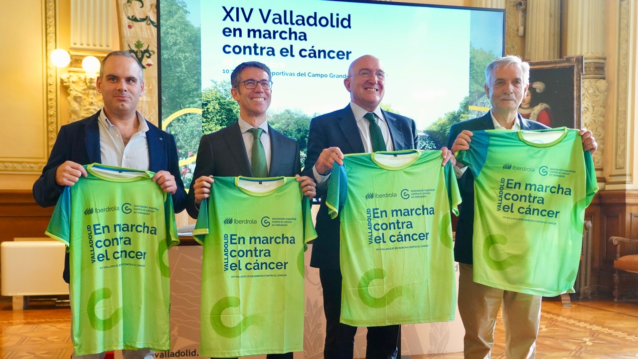Los vallisoletanos preparan las zapatillas para ayudar a derrotar al cáncer