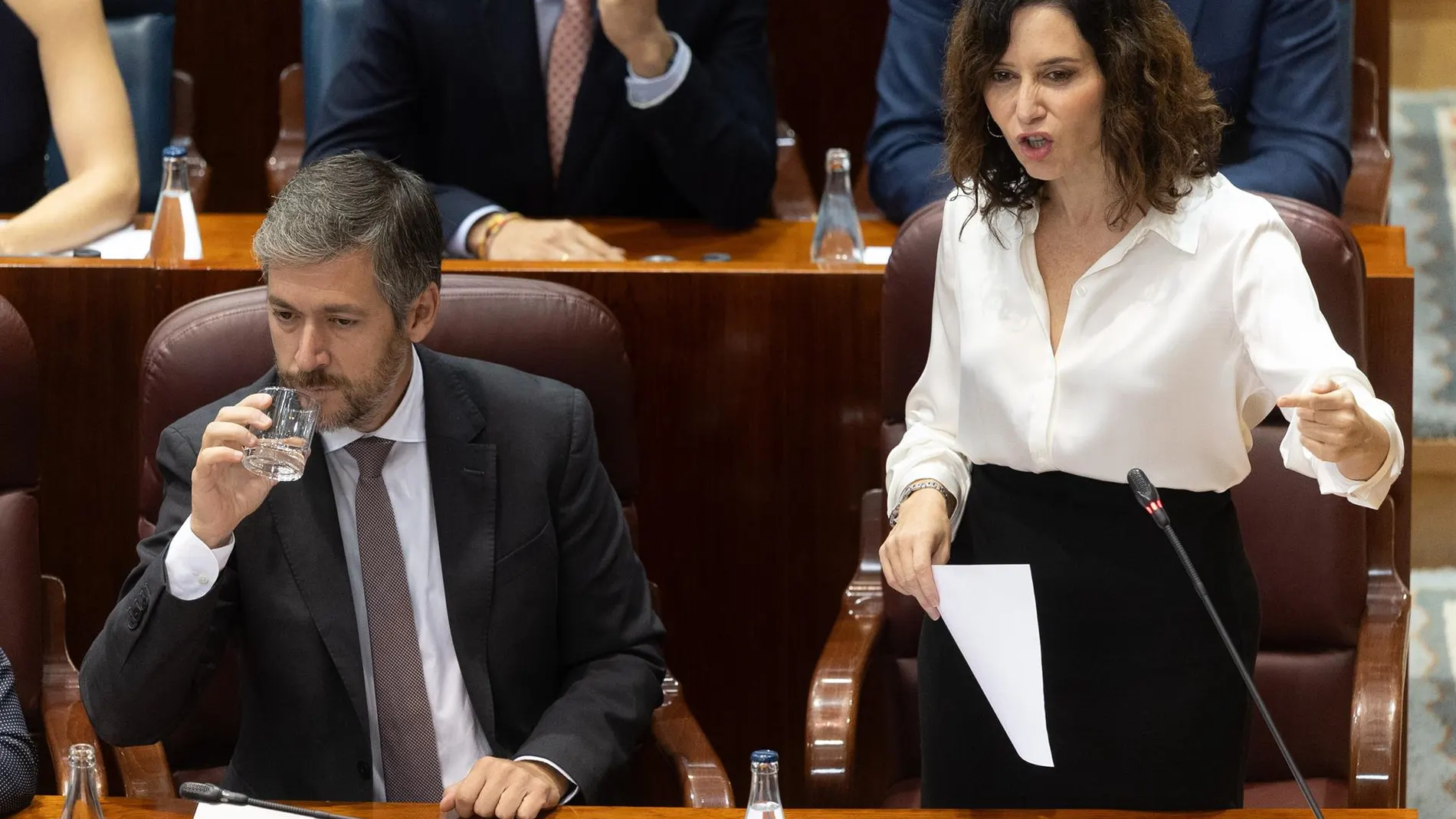 MADRID.-AM.-Ayuso dice que registro de objetores al aborto "pone en peligro" artículos de CE y rechaza "listas negras" en Madrid
