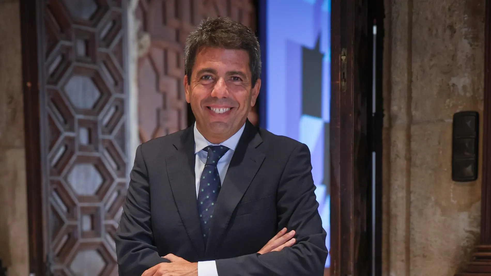 El presidente de la Generalitat valenciana, Carlos Mazón