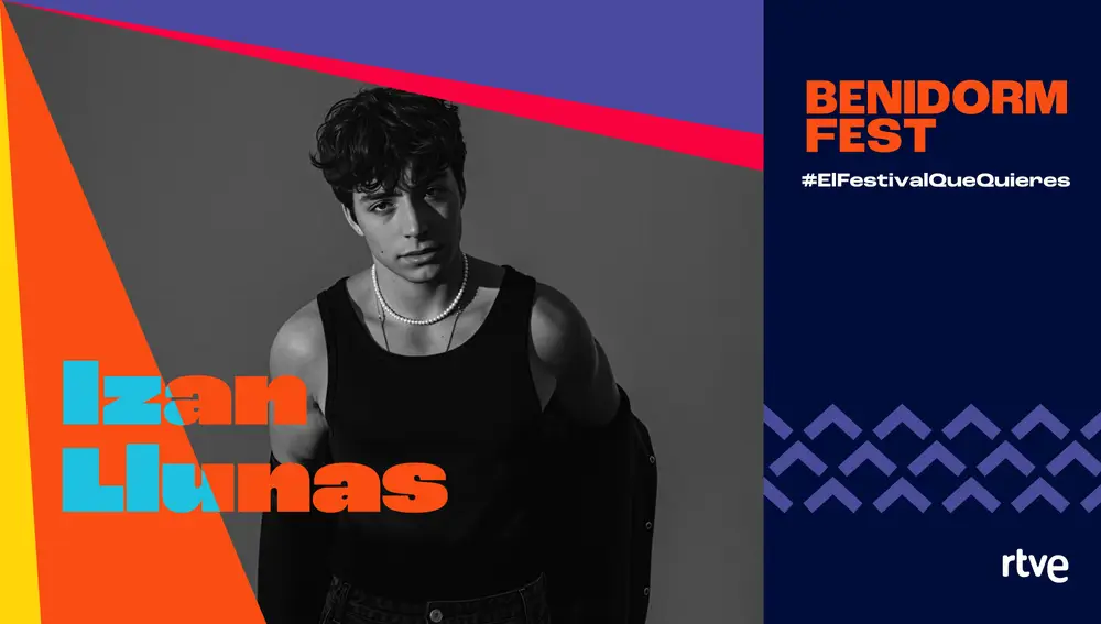 Izan Llunas, concursante del Benidorm Fest 2026