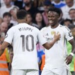 MADRID.-Kylian Mbappé: "Vinícius y yo tenemos una muy buena relación, este año nos conocemos mucho mejor"