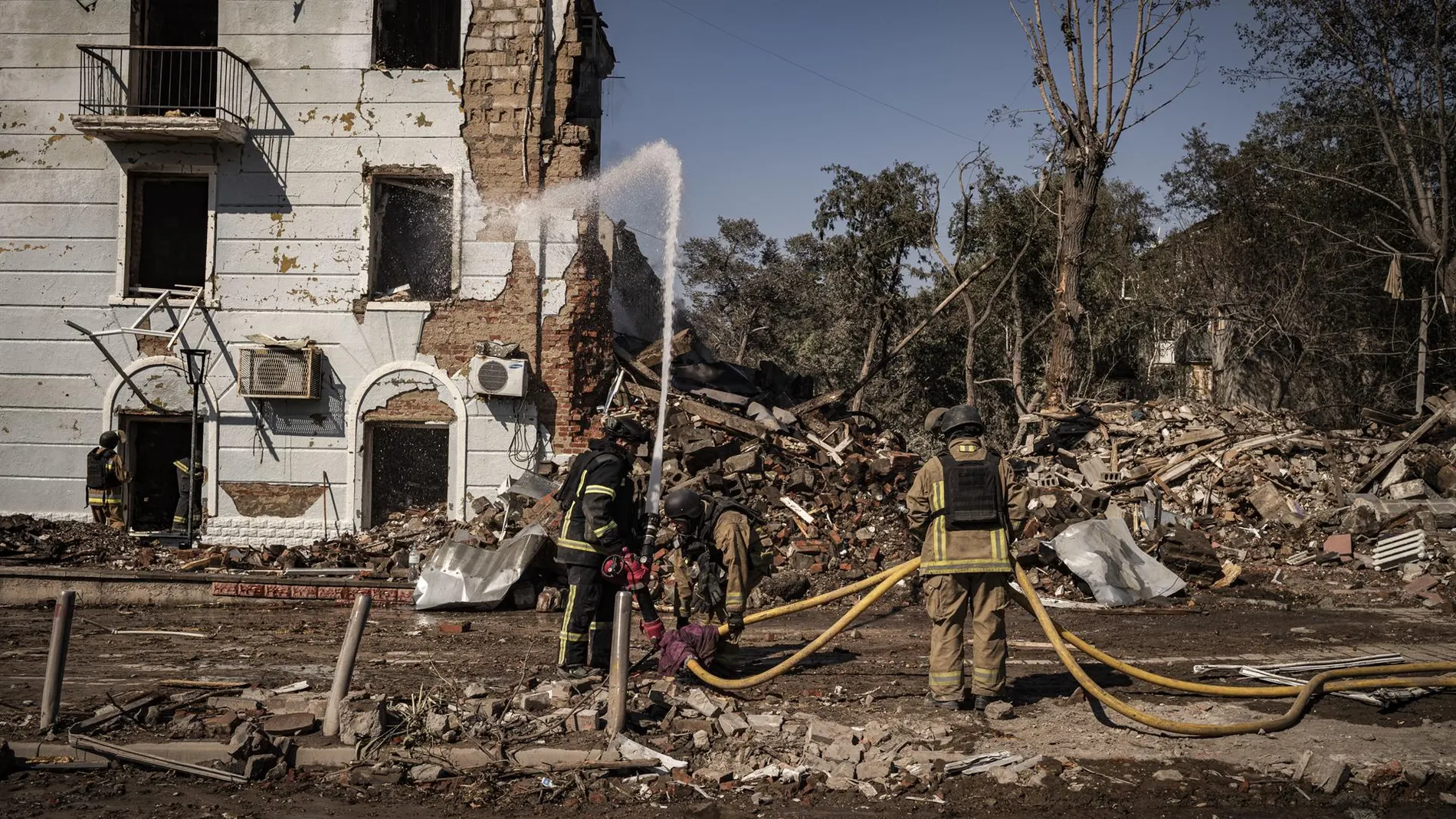 Ucrania ordena la evacuación de familias con niños en varias zonas de Kramatorsk