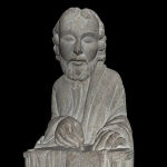 San Mateo, obra del Maestro Mateo. San Mateo, obra del Maestro Mateo.