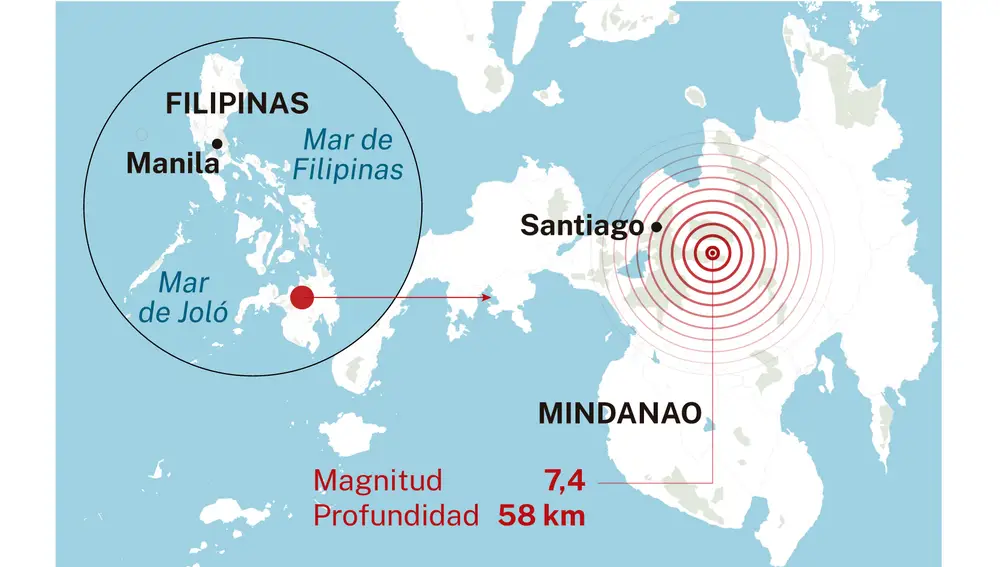 Terremoto en FIlipinas