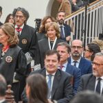 Ma&ntilde;ueco junto a Poll&aacute;n en el acto de apertura del A&ntilde;o Judicial en Castilla y Le&oacute;n presidido por Ana del Ser y Santiago Mena