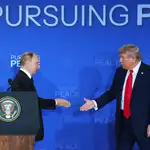 Nobel.- Trump agradece a Putin el respaldo que le ha mostrado en sus ambiciones al Nobel de la Paz