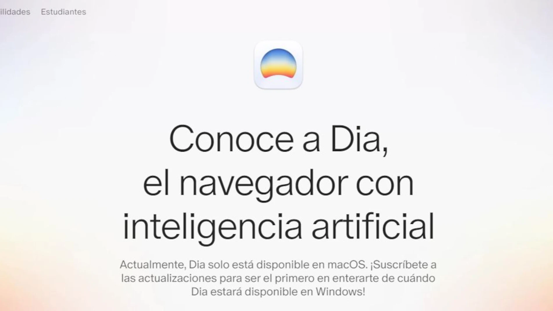 El navegador Dia está ya disponible para usuarios de macOS