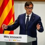 El presidente de la Generalitat, Salvador Illa