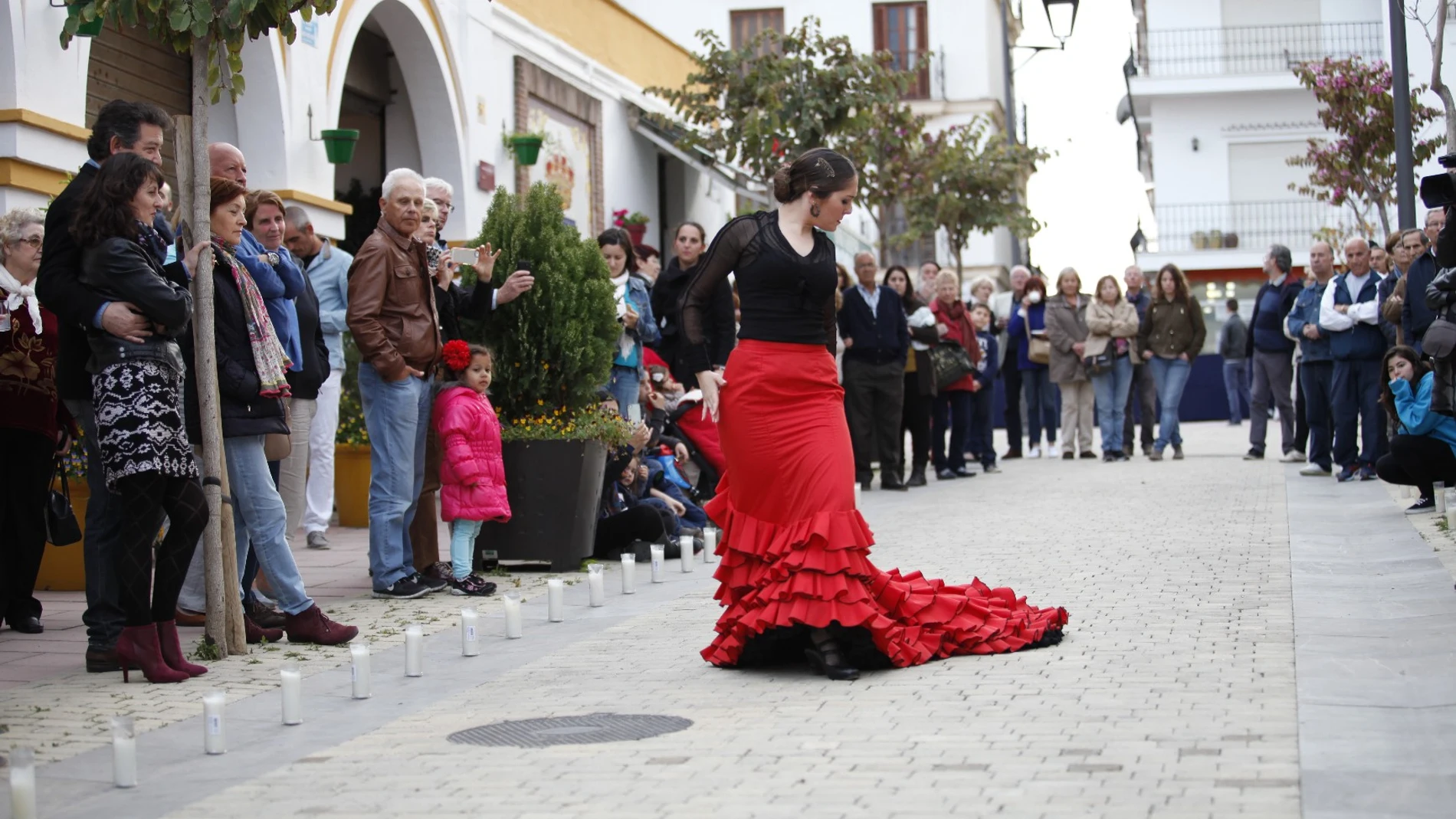 Una de las actividades de la pasada edición de "Estepona vive sus calles"