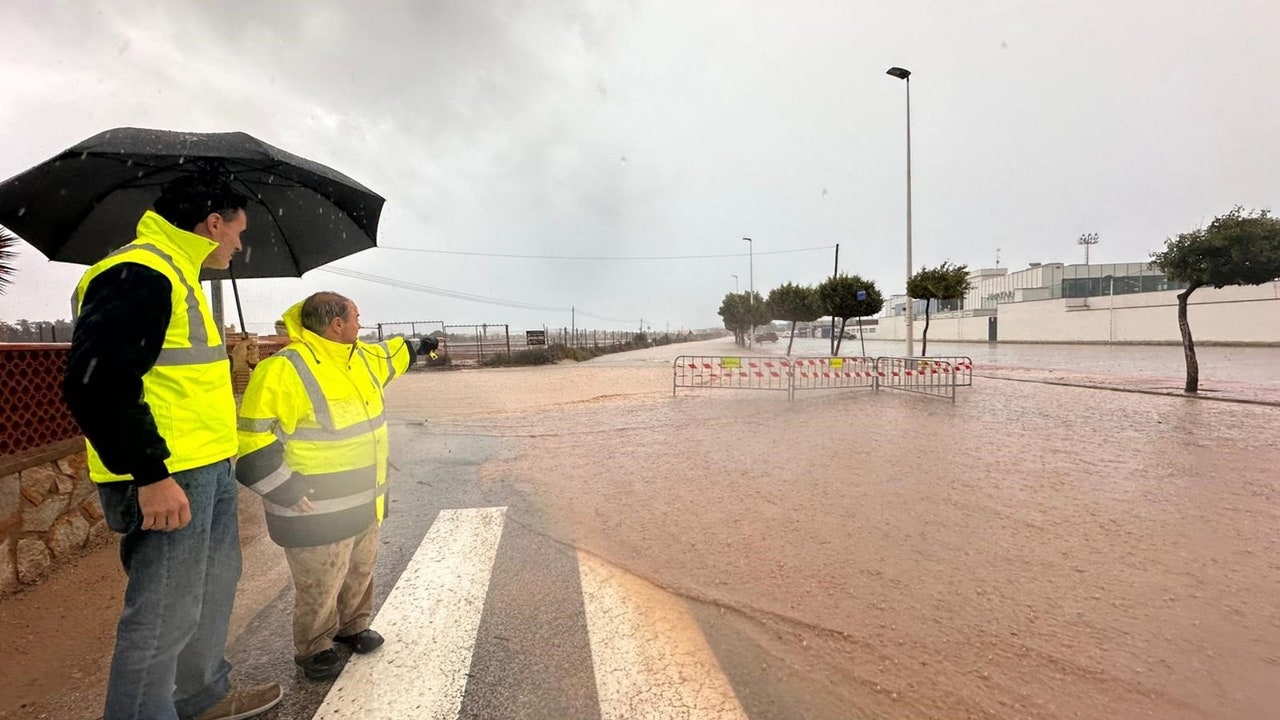 Aemet emite un aviso por fenómenos adversos en estas zonas de la Región de Murcia
