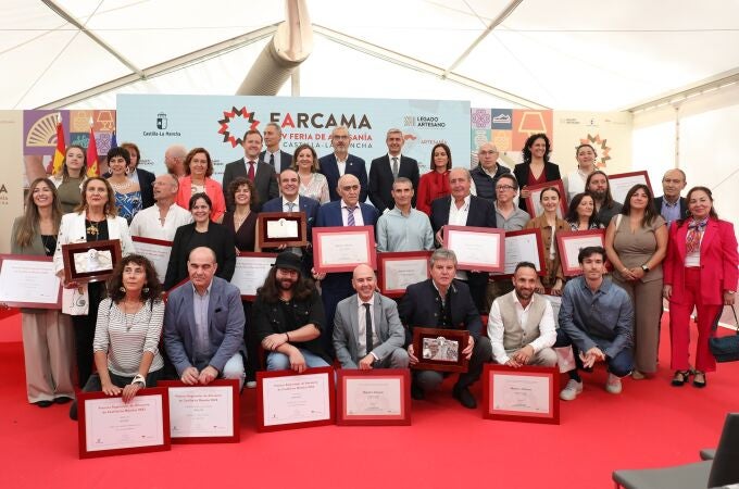 Entrega de las Distinciones y Reconocimientos Artesanos de Castilla-La Mancha