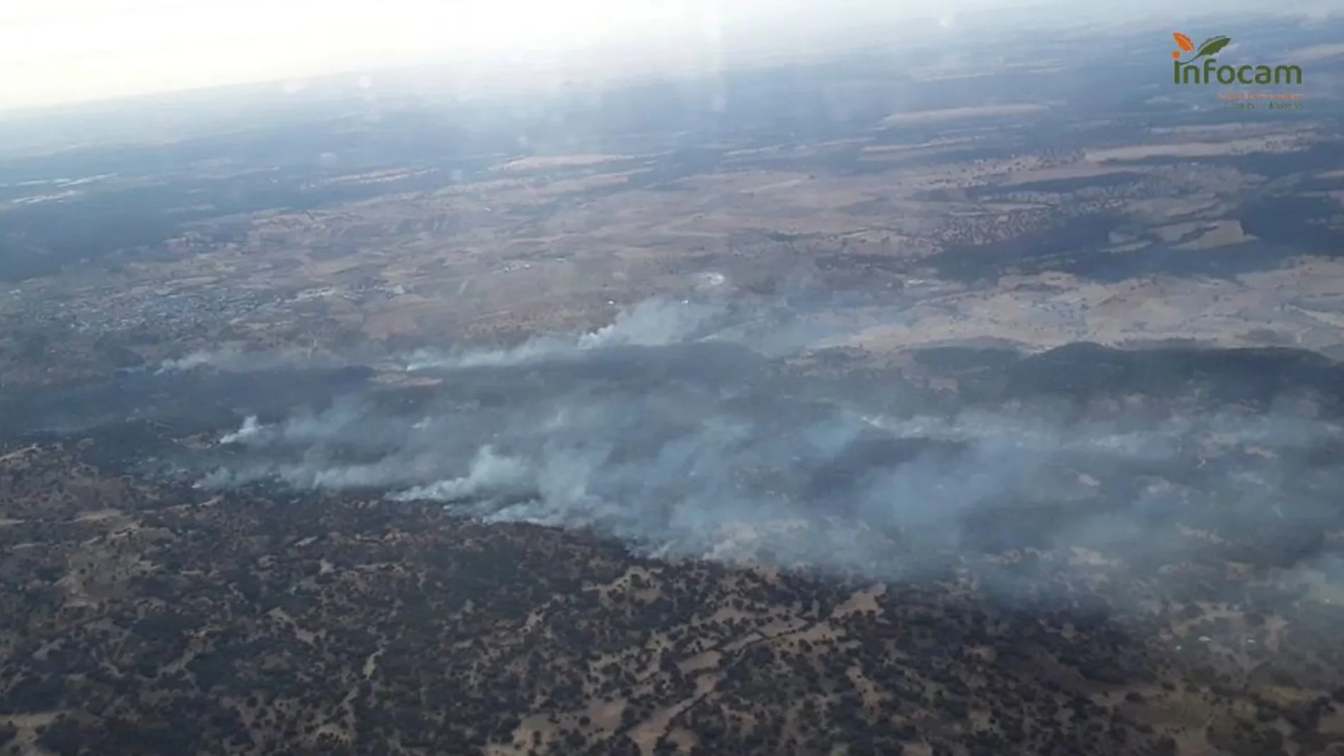 Incendio en Almorox (Toledo)