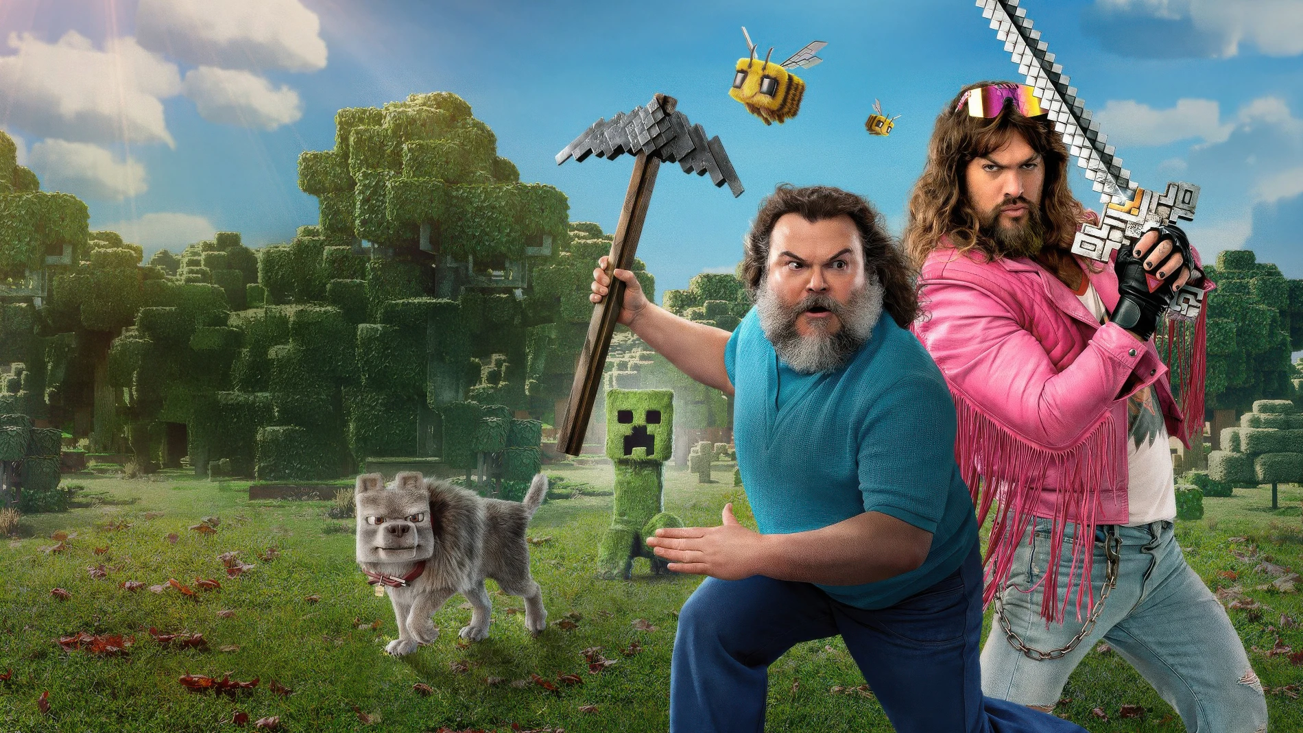 Jason Momoa protagoniza la película “Minecraft”, una adaptación del popular videojuego de Mojang Studios