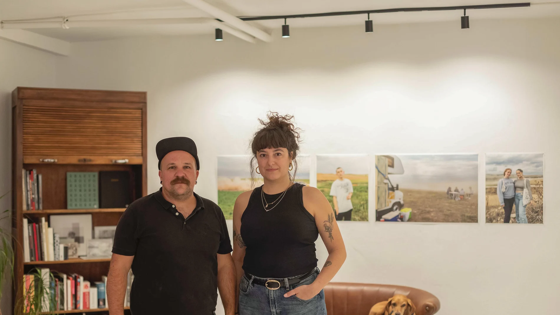Ricardo Suárez junto a Virginia Villacisla
