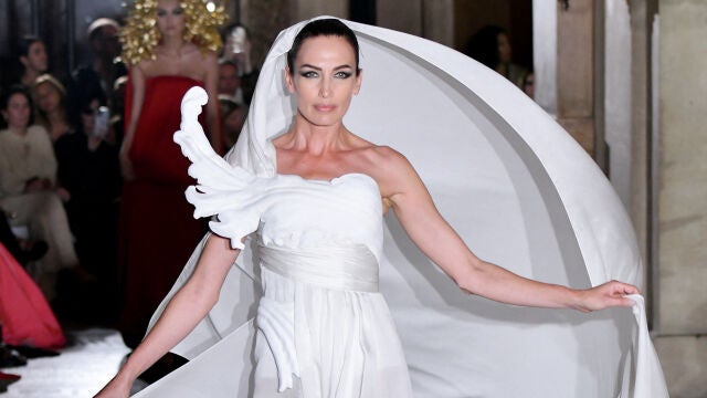 El vestido de novia de Nieves Álvarez.