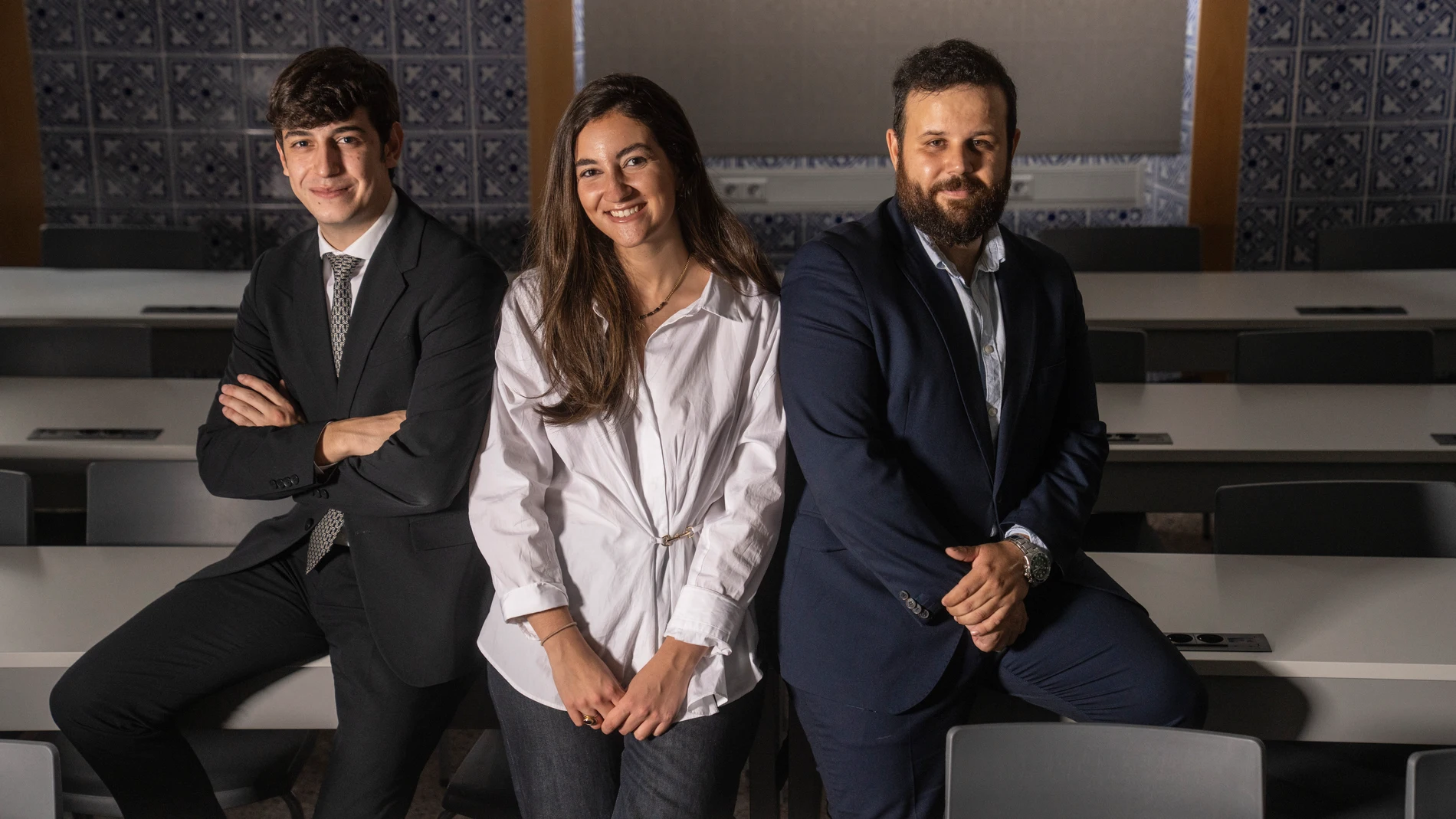 Finalistas de Madrid del concurso de oratoria en la Universidad de Comillas
