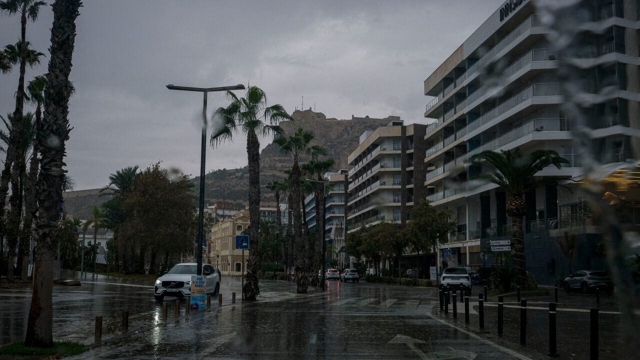 La borrasca Francis llega a la Comunitat: alerta amarilla con las primeras lluvias que serán hoy sábado por la tarde