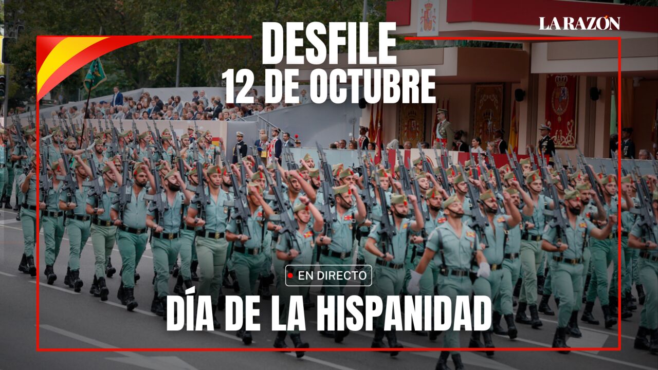 Desfile Militar por el Día de la Hispanidad del 12 de octubre, en ...