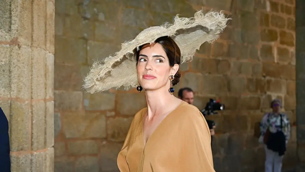Sofía Palazuelo brilla en la boda de su hermano