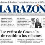 Portada de LA RAZÓN de este sábado 11 de octubre de 2025