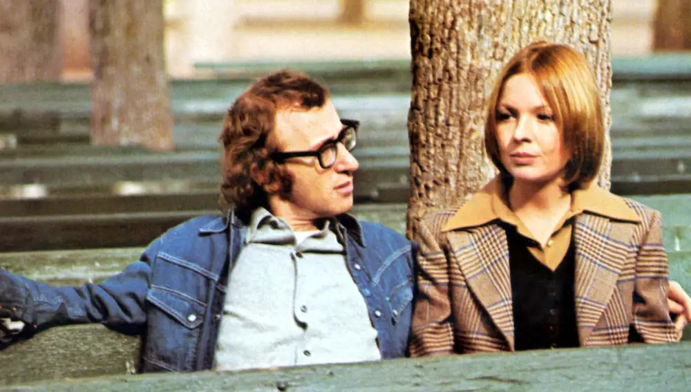 Woody Allen y Diane Keaton.