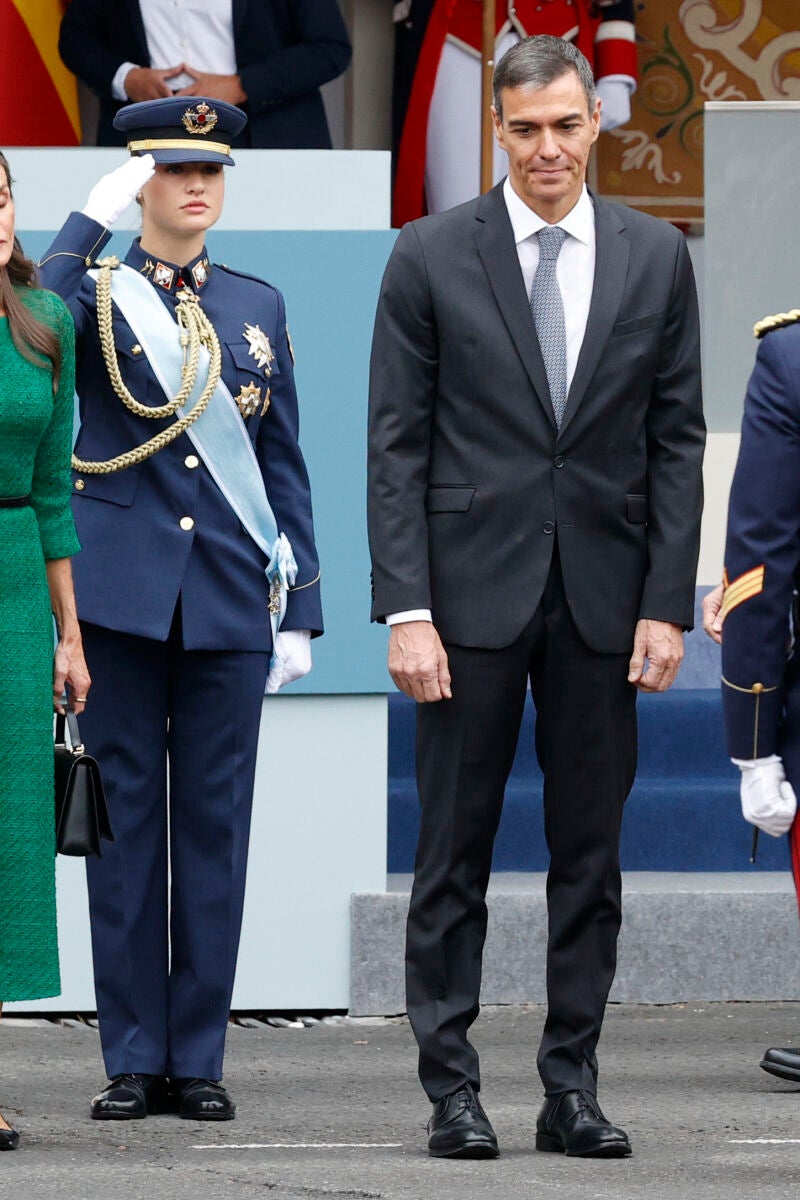 La Princesa Leonor en el Día de la Hispanidad.