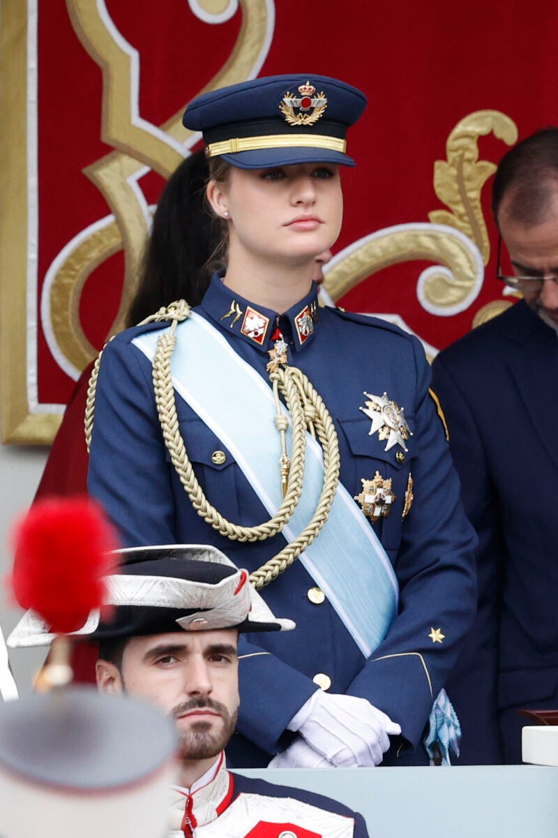 La Princesa Leonor en el Día de la Hispanidad.