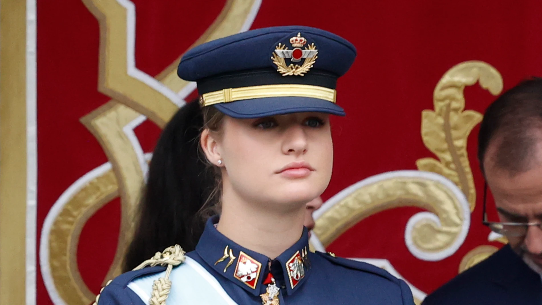 La Princesa Leonor en el Día de la Hispanidad.