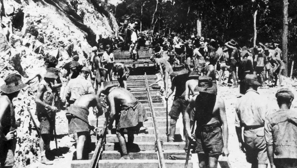 El Ferrocarril de la Muerte, donde trabajó el padre del novelista cuando era prisionero de los japoneses