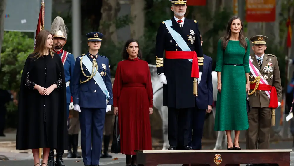 Los reyes presiden el desfile del día de la Fiesta Nacional