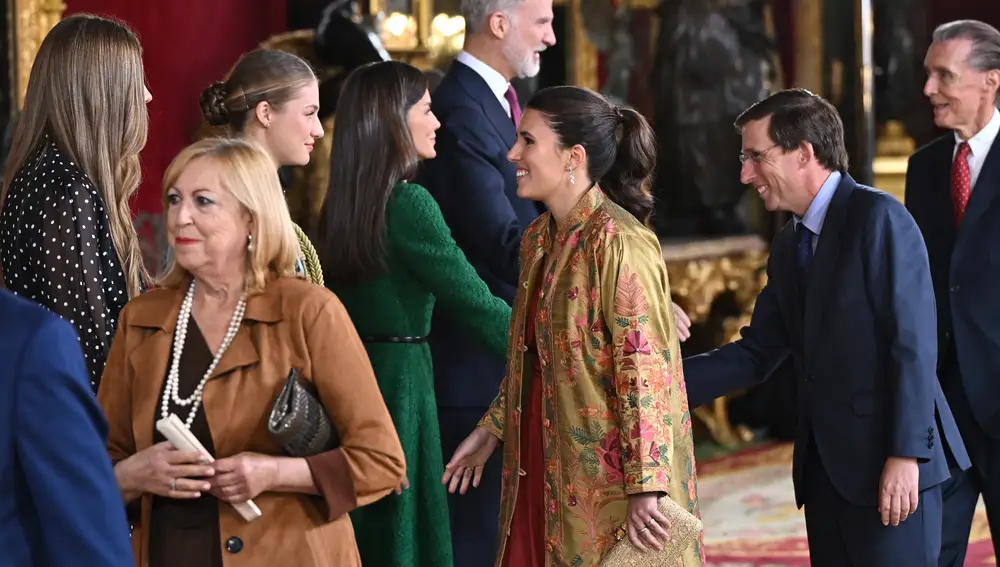 Recepción de los Reyes en el día de la Fiesta Nacional