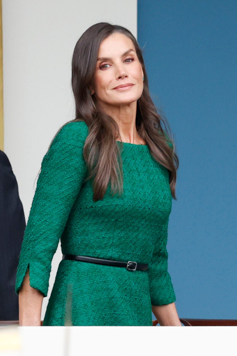 La Reina Letizia en el Día de la Hispanidad.