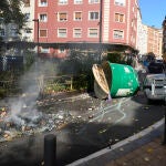 Siete detenidos en disturbios en Vitoria con motivo de un acto de Falange
