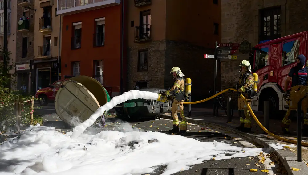 Siete detenidos en disturbios en Vitoria con motivo de un acto de Falange