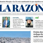 Portada de LA RAZÓN de este domingo 12 de octubre de 2025