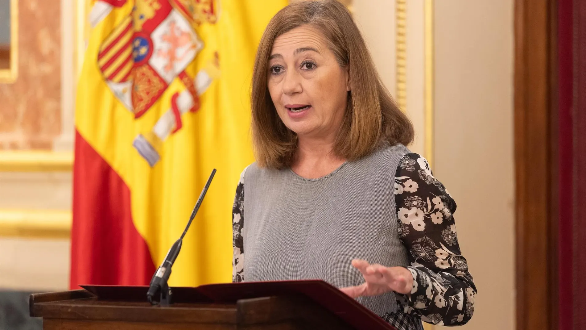 Armengol se solidariza con los afectados por los incidentes ocurridos en Ibiza por el paso de la dana