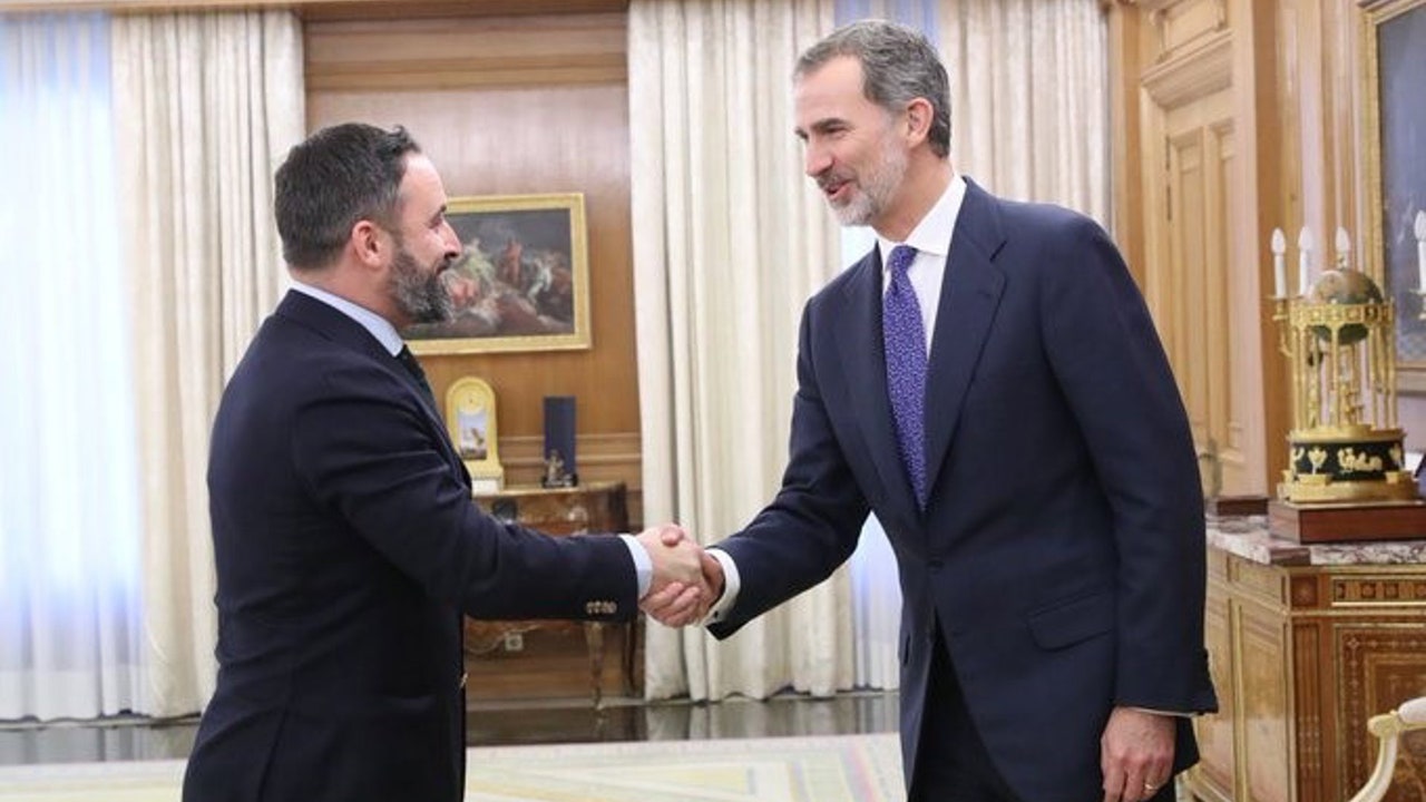 Lo que dice Abascal sobre su polémico plantón al Rey en el Día de la Hispanidad