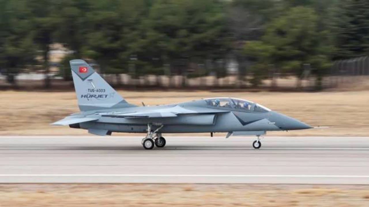 Así es el caza turco de ataque ligero Hürjet con el que España sustituirá a los F-5M de Estados Unidos