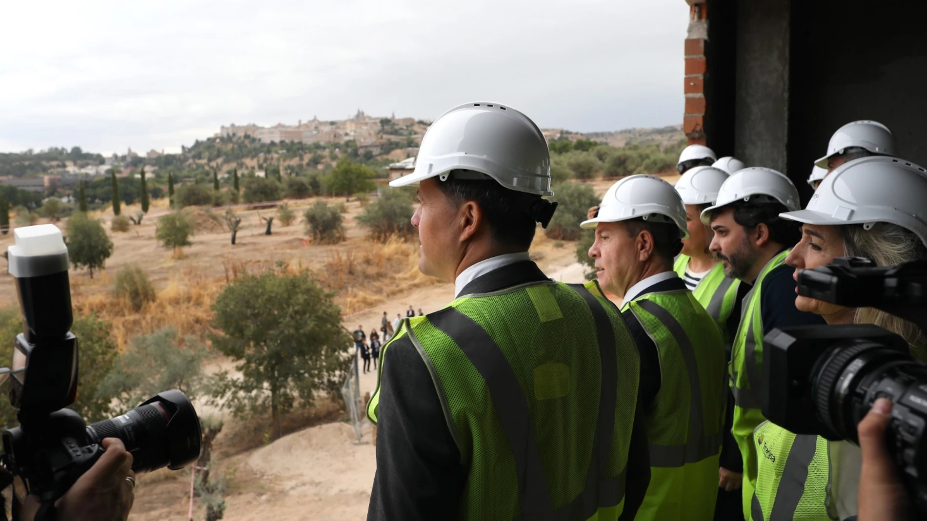 Acto de presentación del inicio de las obras de la Ciudad del Cine