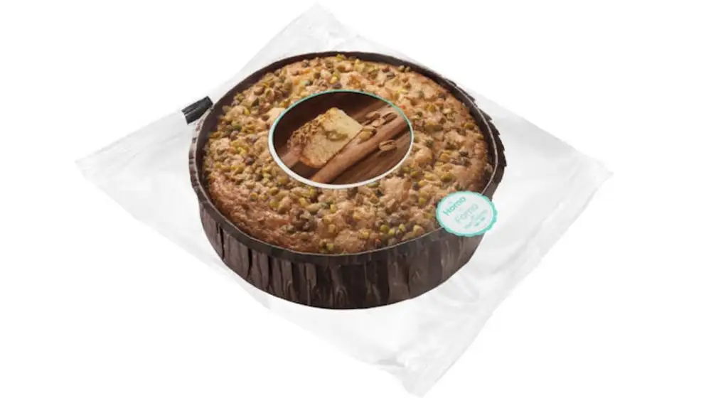Bizcocho de pistacho de Mercadona