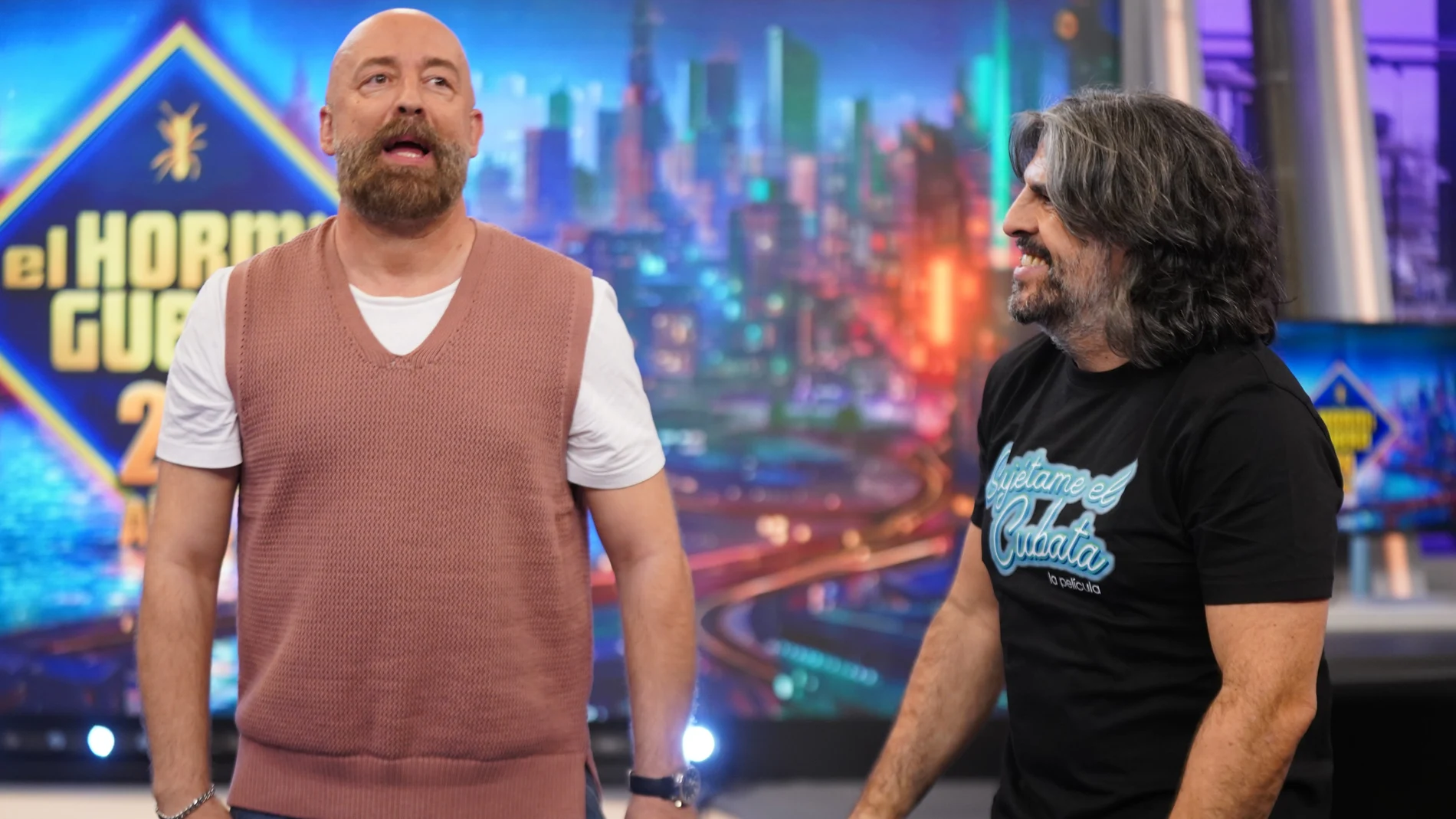 Goyo Jiménez y J.J. Vaquero en 'El Hormiguero'