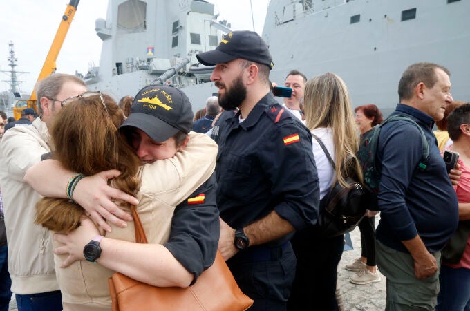 La 'Méndez Núñez' vuelve a Ferrol La 'Méndez Núñez' vuelve a Ferrol