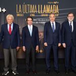 Los cuatro expresidentes del Gobierno: Felipe González, José María Aznar, José Luis Rodríguez Zapatero y Mariano Rajoy