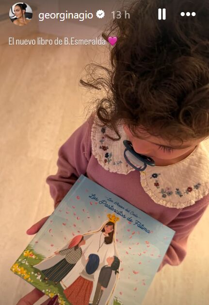 Regalo de Georgina a su hija de tres años